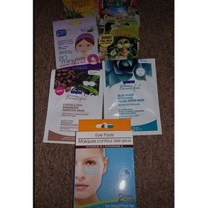 NWT- 7 Face & Eye Mask Items!